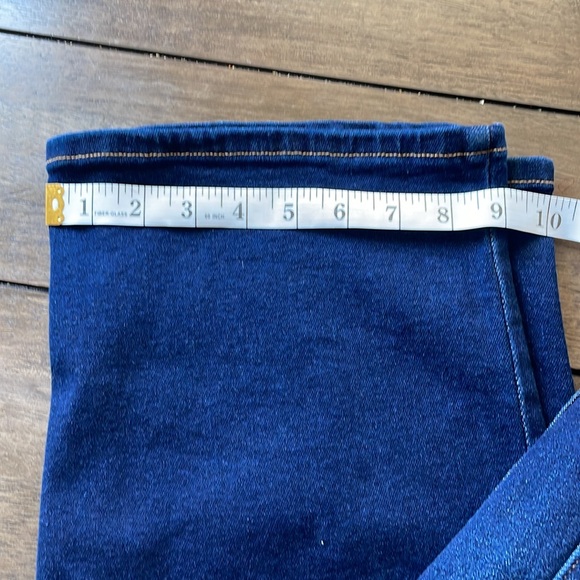 Maternity Jeans 👖Size XXL (20), Straight Leg, Comfort Stretch, NWOT, Dark Wash - Picture 2 of 9